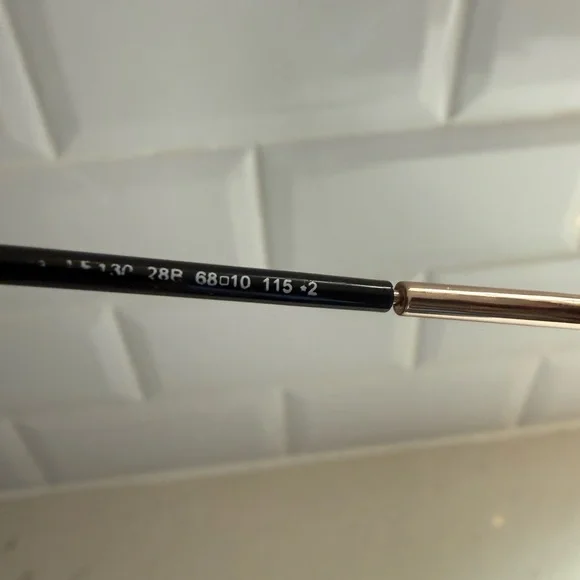 Tom Ford Women's Gold and Black Sunglasses - Picture 3 of 3